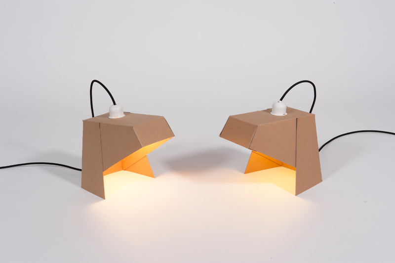 Illustration for article titled 8 Amazingly Clever Lamps Made From Plain Old Cardboard